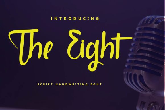 The Eight Font Poster 1