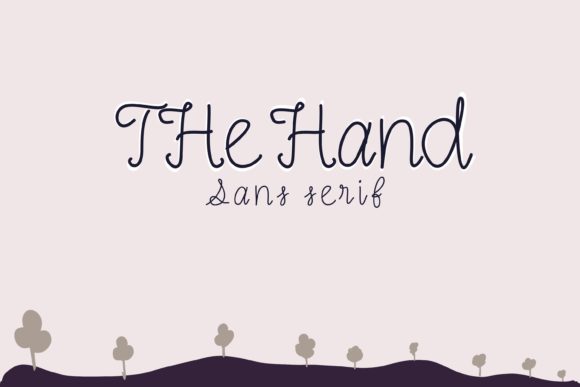 The Hand Font