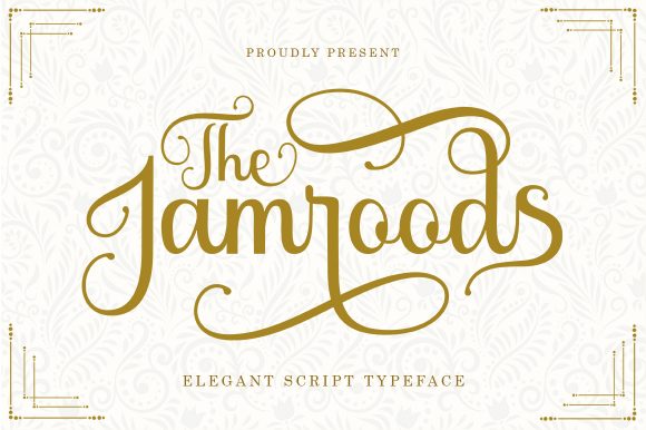The Jamroods Font Poster 1