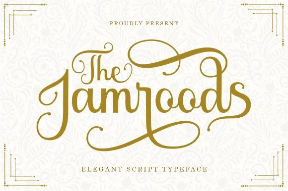 The Jamroods Font The Jamroods Font Poster 1