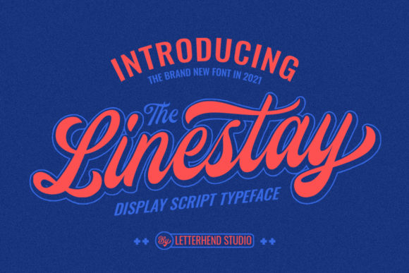 The Linestay Font Poster 1