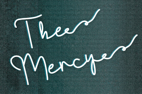 The Mercy Font Poster 1