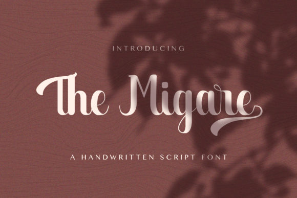 The Migare Font Poster 1