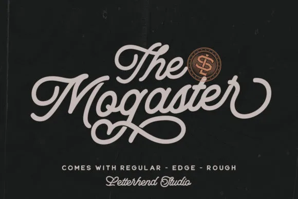 The Mogaster Font The Mogaster Font Poster 1