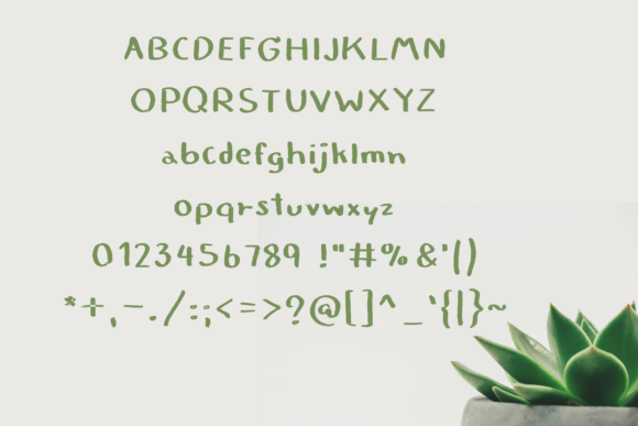 The Moon Font Poster 4