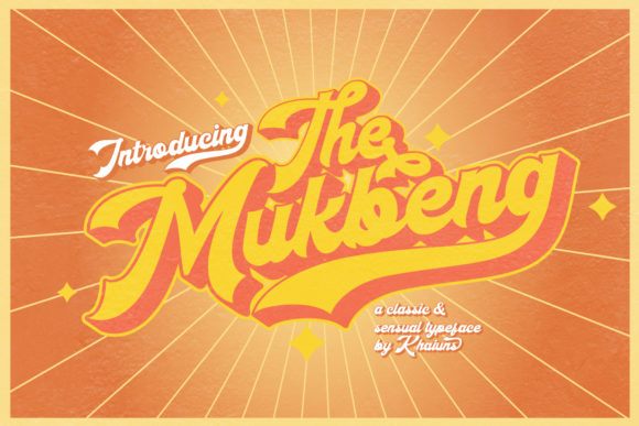 The Mukbeng Font Poster 1