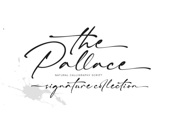 The Pallace Font Poster 1