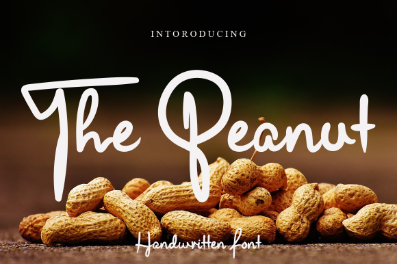 The Peanut Font Poster 1