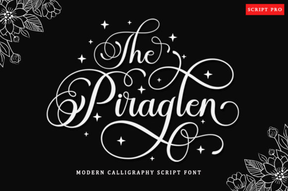 The Piraglen Font Poster 1