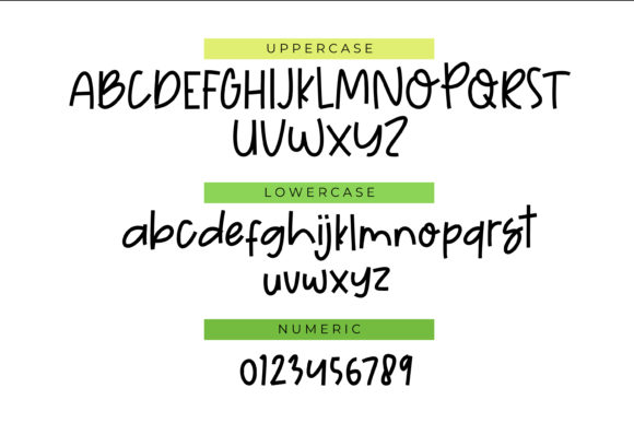The Quick Rex Font Poster 3