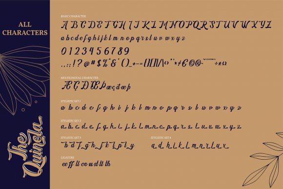 The Quinela Font Poster 6
