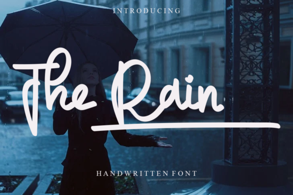 The Rain Font Poster 1