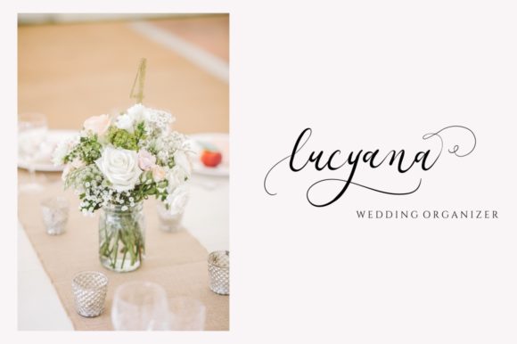 The Romance Font Poster 3