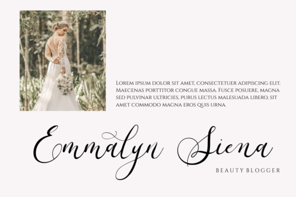 The Romance Font Poster 5