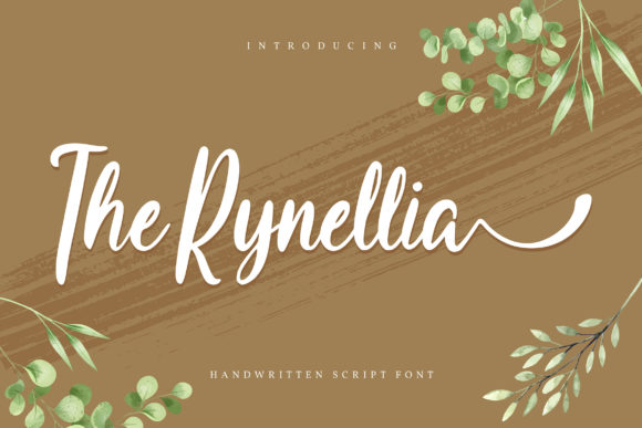 The Rynellia Font Poster 1