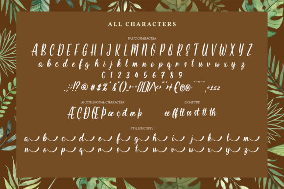 The Rynellia Font Poster 6
