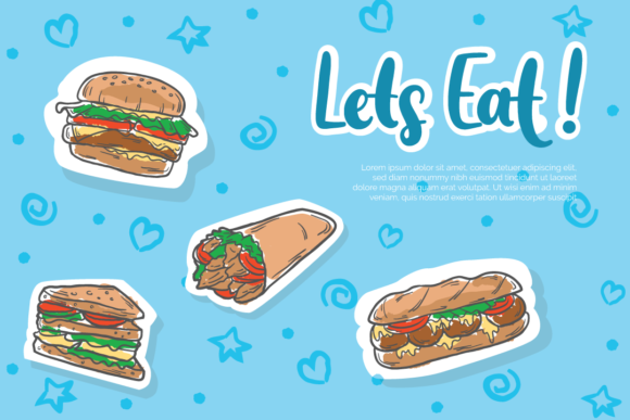 The Sandwich Font Poster 5