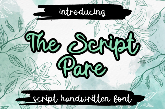 The Script Pare Font