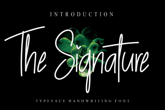 The Signature Font