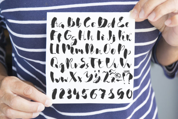The Sponge Font Poster 2