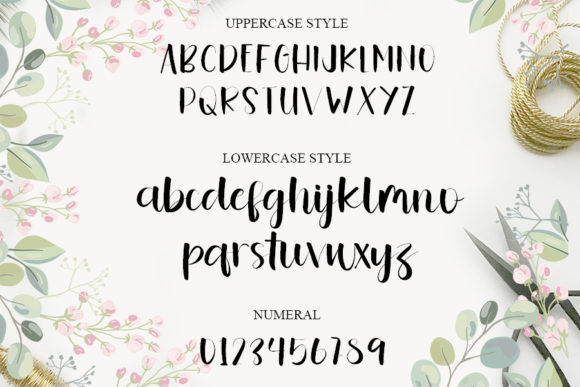 The Spring Font Poster 5