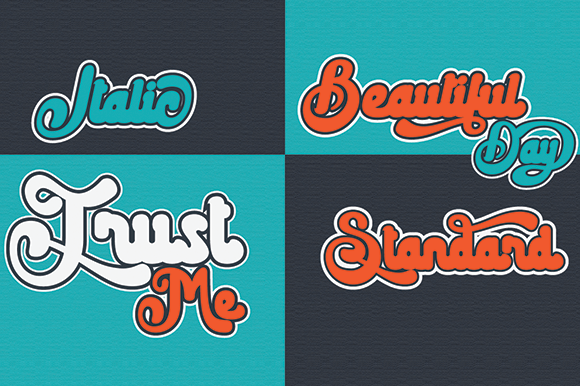 The Stacy Font Poster 7
