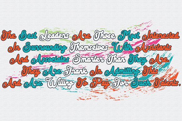 The Stacy Font Poster 10