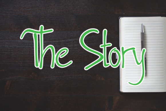 The Story Font Poster 1