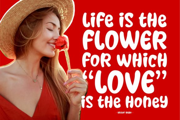 The Story of Valentine Font Poster 4