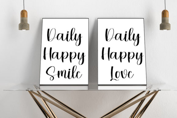 The Valentine Font Poster 3