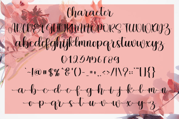 The Valentine Font Poster 4