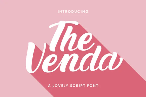 The Venda Font The Venda Font Poster 1