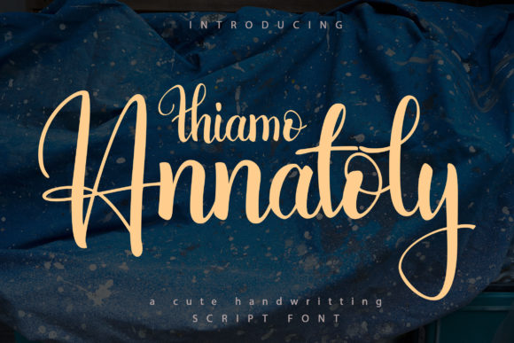 Thiamo Annatoly Font Poster 1