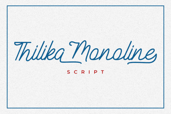 Thilika Font Poster 2