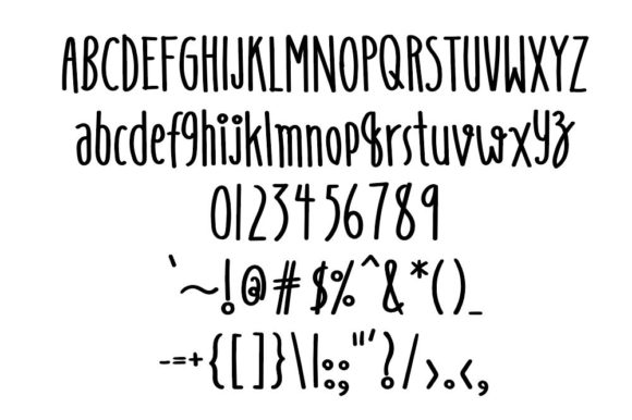 ThinThin Font Poster 2
