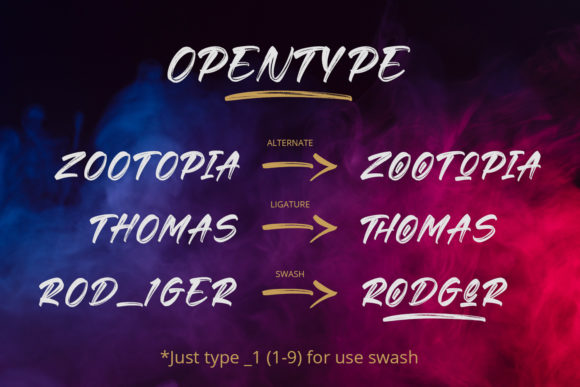 Thom Rodger Font Poster 8