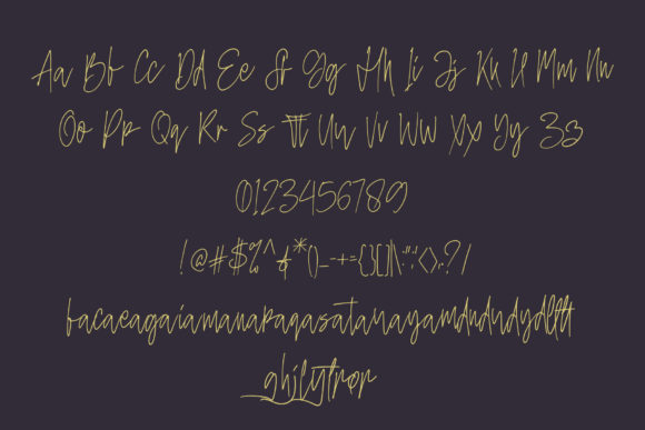 Thomstamp Font Poster 6