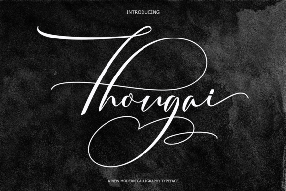 Thougai Font Poster 1