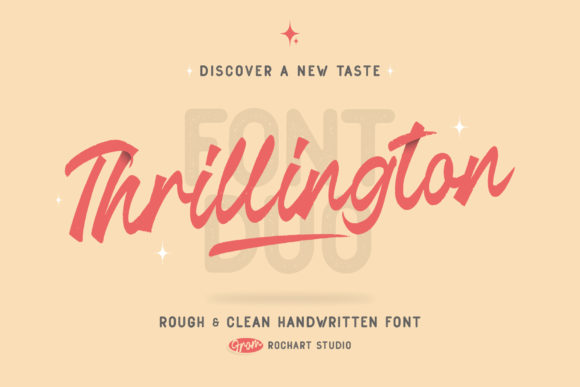 Thrillington Font Poster 1