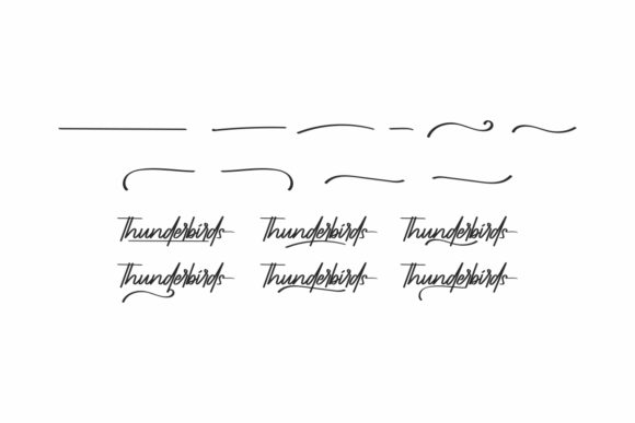 Thunderbirds Font Poster 7