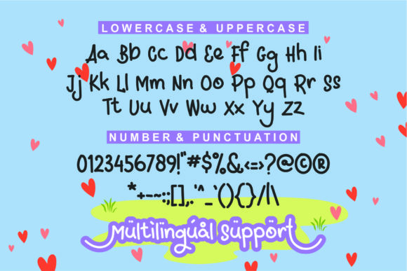 Tight Hug Font Poster 3