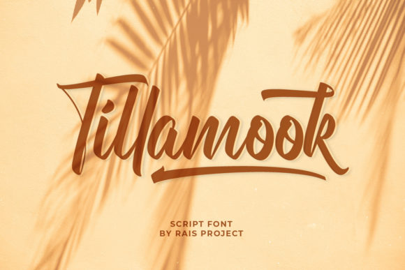 Tillamook Font Poster 1