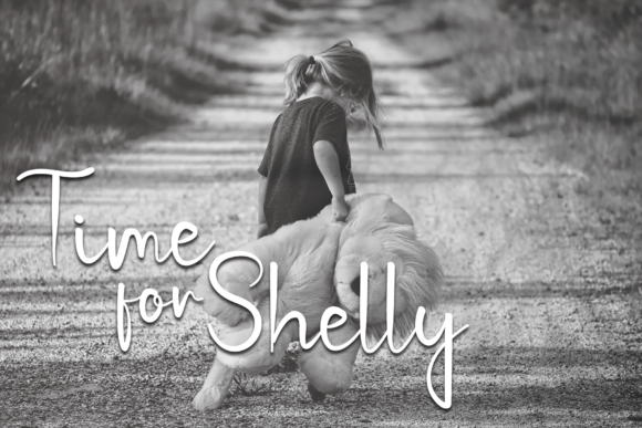 Time for Shelly Font Poster 1