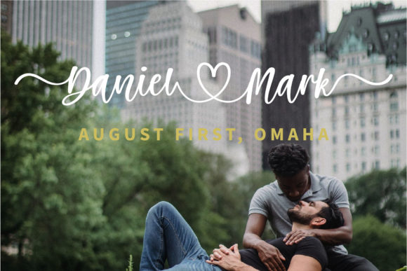 Together with Pride Font Poster 4