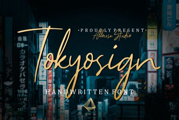 Tokyosign Font Poster 1