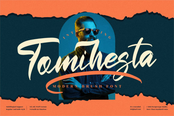 Tomihesta Font Poster 1