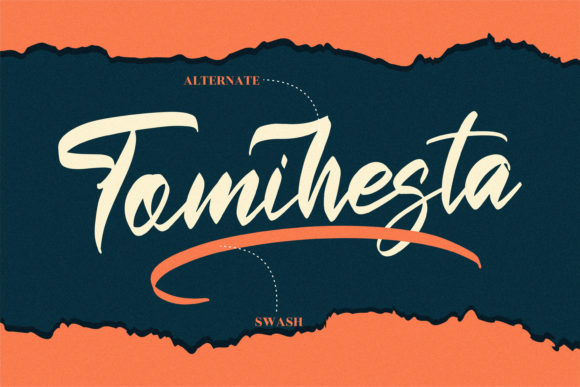 Tomihesta Font Poster 13