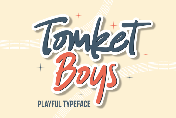 Tomket Boys Font Poster 1