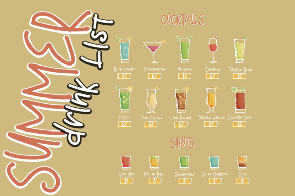 TopShot Font Poster 2