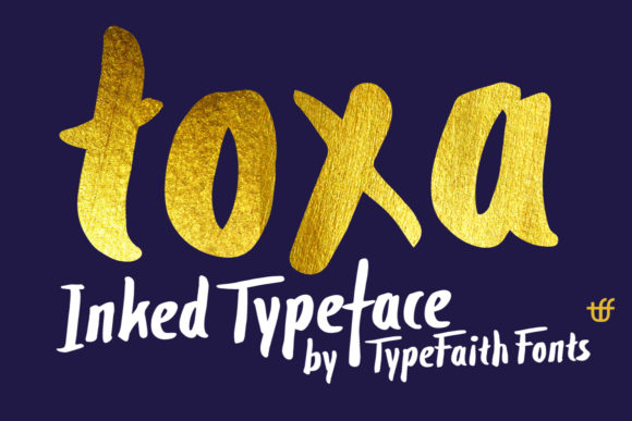 Toxa Font Poster 1